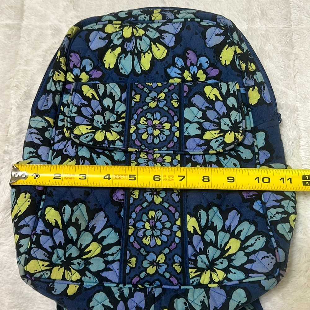 Vera Bradley back pack with matching wristlet